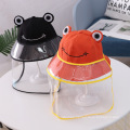 Orange Frog Anti-droplet Hat for Children